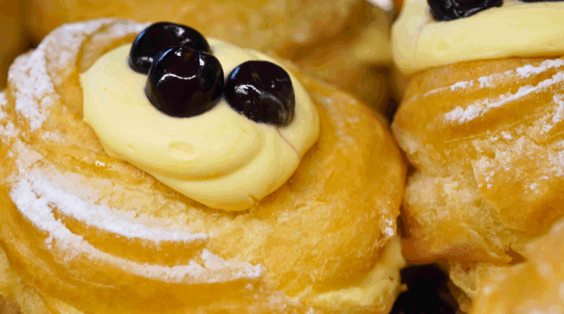 Zeppola di San Giuseppe, il dolce del passeggio